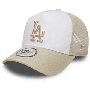 New Era LA DODGERS MLB LEAGUE ESSENTIALS 9FORTY TRUCKER Baseball sapka, bézs, méret UNI kép