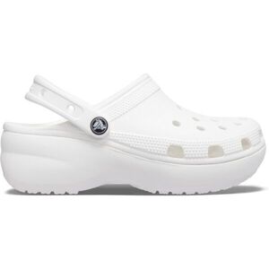 Crocs CLASSIC PLATFORM CLOG W Női papucs, fehér, méret 38/39 kép
