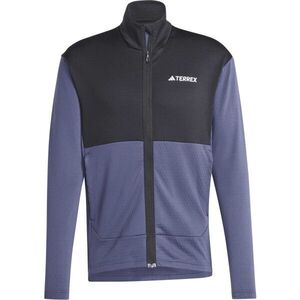 adidas TERREX MULTI LIGHT FLEECE Férfi kabát, sötétkék, méret XXL kép