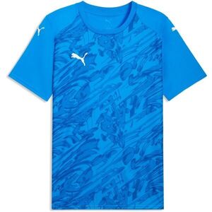 Puma TEAMFINAL GRAPHIC JERSEY Férfi sportpóló, kék, méret kép