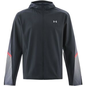 Under Armour VELOCITI STORM HOODED Férfi futódzseki, fekete, méret kép