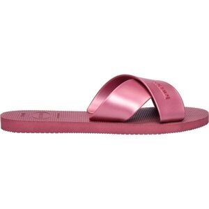 HAVAIANAS AQUA METALLIC Női flip-flop papucs, bordó, méret 43/44 kép