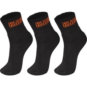 BLACK & DECKER BX/ST/CS/1/TEKL/X3 Férfi zokni, fekete, méret kép