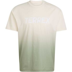 adidas MT TEE MP F Férfi sportpóló, bézs, méret kép