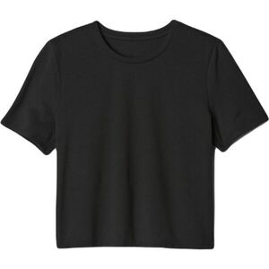 GAP V-GFIT BRUSHED JERSEY Női póló, fekete, méret kép