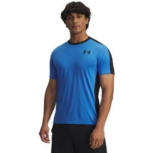 Under Armour HEATGEAR WORDMARK Férfi sportos póló, kék, méret kép