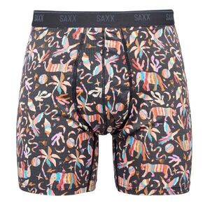 SAXX QUEST QUICK-DRY MESH BOXER BRIEF FLY Férfi gyorsan száradó boxeralsó, mix, méret kép
