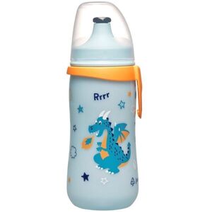 NIP KIDS CUP PP 330ML Kulacs ivócsőrrel, világoskék, méret kép