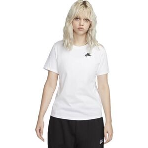 Nike NSW TEE CLUB Női póló, fehér, méret kép