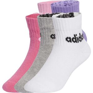 adidas KIDS LINEAR ANKLE 5P Lány zokni, mix, méret XXL kép