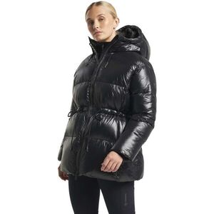 TENSON MALLA JACKET Női lifestyle bélelt kabát, fekete, méret kép