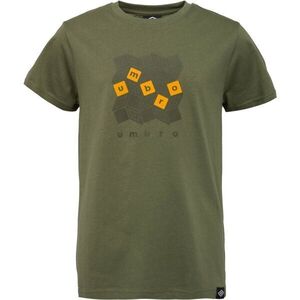 Umbro AMEEL Fiú póló, khaki, méret 116-122 kép