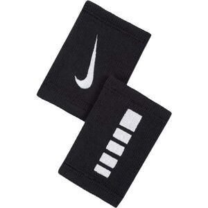 Nike ELITE DOUBLEWIDE WRISTBANDS 2 PK Csuklópánt, fekete, méret kép