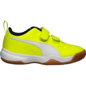 Puma TENAZ V JR Gyerek teremcipő, sárga, méret 34 kép