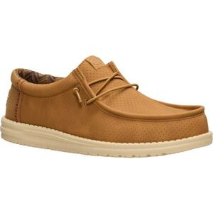 HEY DUDE WALLY PERF CLASSIC Férfi slip-on cipő, barna, méret kép