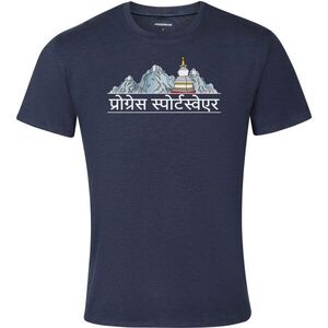 PROGRESS AROMATIC NEPAL Férfi outdoor póló, sötétkék, méret kép