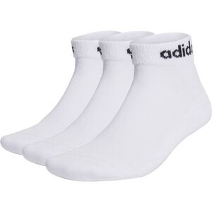 adidas LINEAR ANKLE CUSHIONED SOCKS Bokazokni, fehér, méret kép