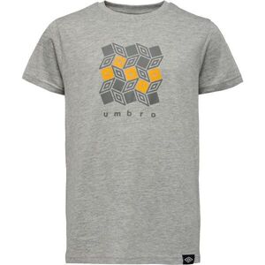 Umbro AMEEL Fiú póló, szürke, méret 152-158 kép