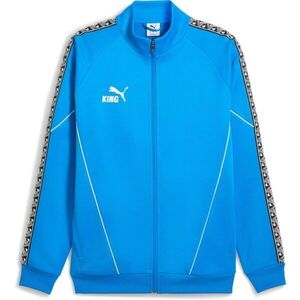 Puma TEAMKING ANTHEM JACKET Férfi focis dzseki, kék, méret kép