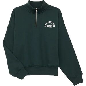 GAP ATHLETIC Női pulóver, sötétzöld, méret kép