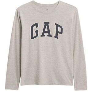 GAP V-FRCH LS LOGO TEE Gyerek póló, szürke, méret kép