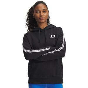 Under Armour ICON FLEECE TAPED Női kapucnis pulóver, fekete, méret S kép