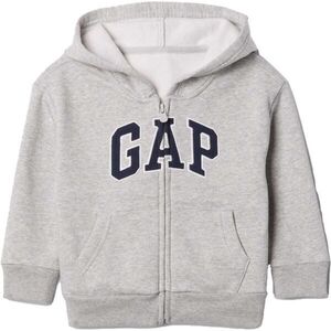 GAP V-LOGO FZ Gyerek pulóver, szürke, méret 2Y kép