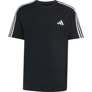adidas ESSENTIALS 3-STRIPES Férfi póló, fekete, méret XXL kép