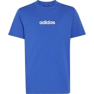 adidas LINEAR TEE 160 J Gyerek póló, sötétkék, méret kép