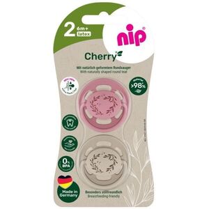 NIP CHERRY MÉRET 2 (6H+) 2DB Cumisüveg, bézs, méret kép