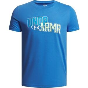Under Armour OVERLAY WORDMARK Fiú póló, világoskék, méret XL kép