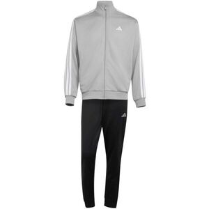adidas 3 S|TRIPES FT TRACKSUIT M Férfi szett, szürke, méret kép
