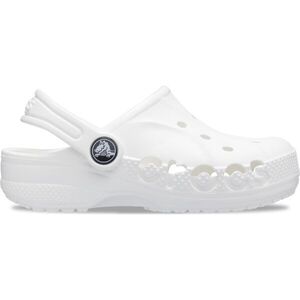 Crocs BAYA CLOG T Gyerekpapucs, fehér, méret 24/25 kép