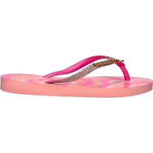 HAVAIANAS KIDS SLIM GLITTER TRENDY Lány flip-flop papucs, rózsaszín, méret 35/36 kép