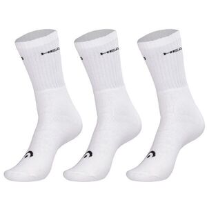 Head CREW 3P UNISEX Magasszárú zokni, fehér, méret 35-38 kép