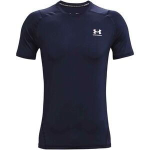 Under Armour HG ARMOUR FITTED SS Férfi rövid ujjú póló, sötétkék, méret L kép