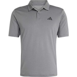 adidas WORKOUT ESSENTIALS BASE POLO Férfi galléros póló, szürke, méret XXL kép