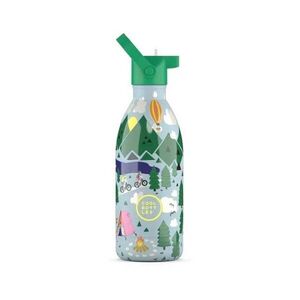 COOL BOTTLES KIDS OUTDOOR ADVENTURE 3D 500 ML Gyerek termosz, mix, méret 500 ML kép