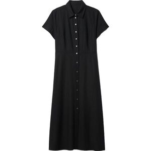 GAP SS SHIRTDRESS MAXI Női ruha, fekete, méret kép