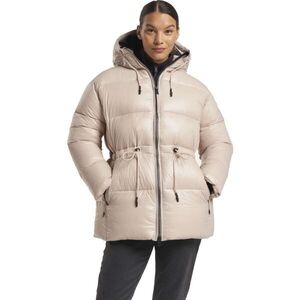 TENSON MALLA JACKET Női lifestyle bélelt kabát, rózsaszín, méret kép