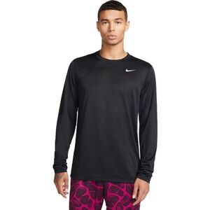 Nike DRI-FIT LEGEND Férfi felső edzéshez, fekete, méret XXL kép