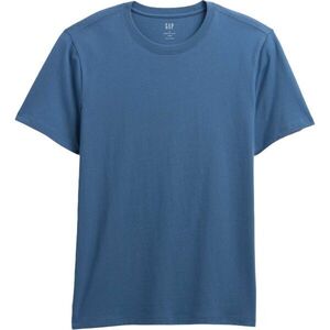 GAP V-EVERYDAY SOFT CREW - SOLID Férfi póló, kék, méret kép