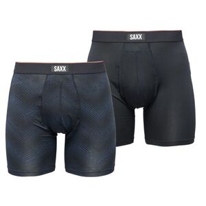 SAXX SPORT MESH 2PK Férfi boxeralsó, fekete, méret kép