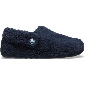 Crocs CLASSIC COZZZY SLIPPER K Gyerek papucs, sötétkék, méret 36/37 kép