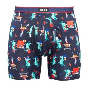 SAXX DAYTRIPPER COMFORT STRETCH BOXER BRF FLY Férfi bokszeralsó, sötétkék, méret kép