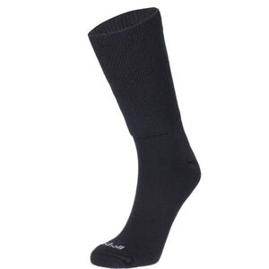 SCHOLL WOOL REGULAR Gyapjú zokni, fekete, méret 43-46 kép