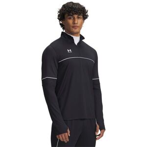 Under Armour CHALLENGER TRAINING QZ Férfi focis pulóver, fekete, méret kép