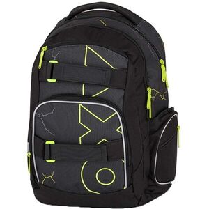 Oxybag STYLE Iskolai hátizsák, fekete, méret kép