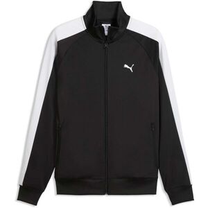 Puma ESSENTIALS T7 POLY TRACK JACKET Férfi pulóver, fekete, méret kép