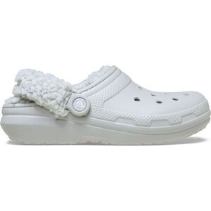 Crocs CLASSIC FLEECE LINED CLOG Unisex klumpa, szürke, méret 38/39 kép